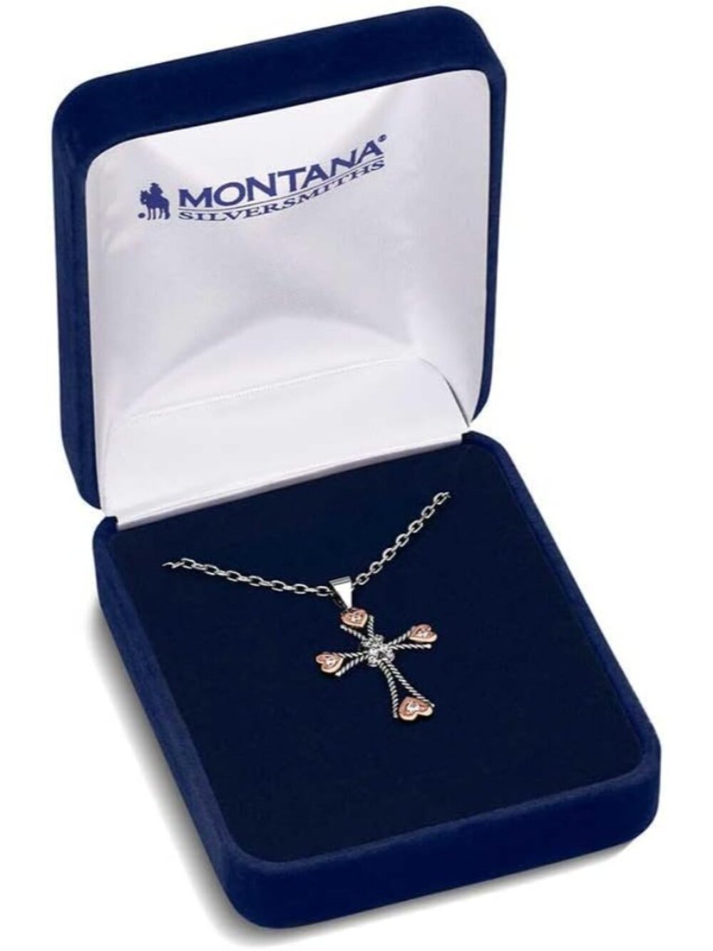 Western Lifestyle Women's Christian Faith Cross Pendant Necklace - Picture 3 of 5